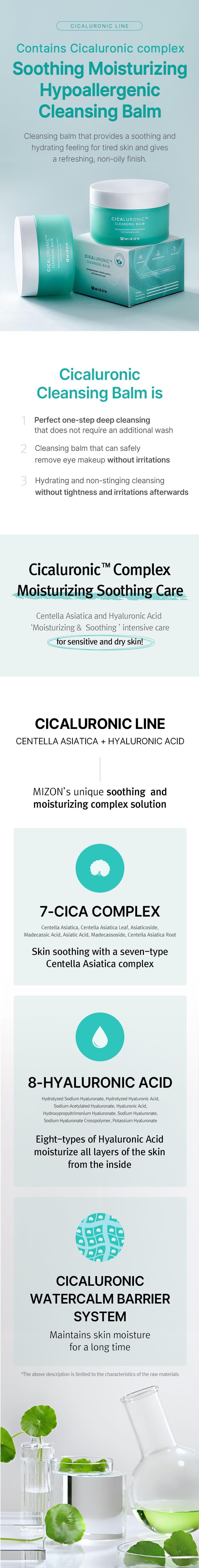 CICALURONIC CLEANSING BALM